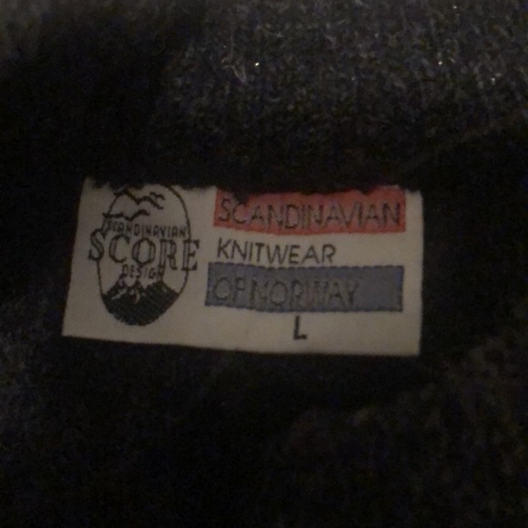 Scandinavian Score Design Sweater/jacket L - Picture 4 of 6